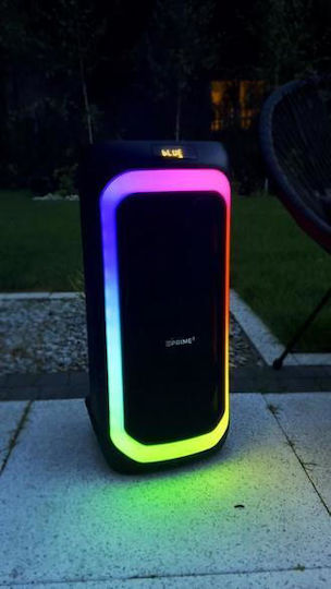 Prime3 Ηχείο Karaoke με Ασύρματο Μικρόφωνο και Εφέ Φωτισμού APS61 Μαύρο