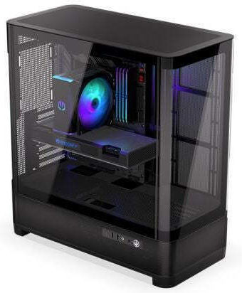 Endorfy Aquarius 8000 Flex Gaming Midi Tower Computer Case with Side Window Black