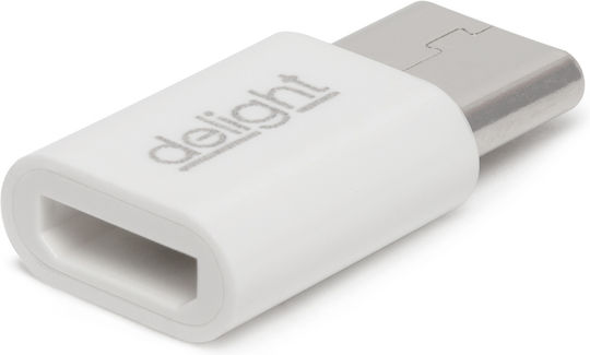 Usb Type C Към Microusb Адаптер 5a Бързо Зареждане Съвместим Usb C Устройства