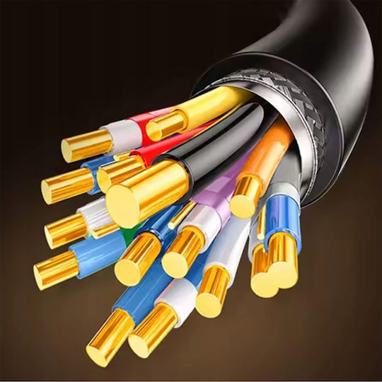 Ugreen Hd175 HDMI 2.1 Ultra High Speed 48Gbps 4K 120Hz HDR VRR Cable HDMI Male - HDMI Male 3m Black