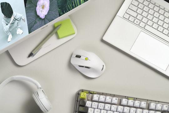 Asus MD105 Ασύρματο Bluetooth Ποντίκι Volt Green