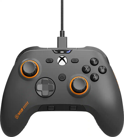 SCUF Valor TMR Wireless Gamepad with Hall Effect Sticks for PC Steel Grey