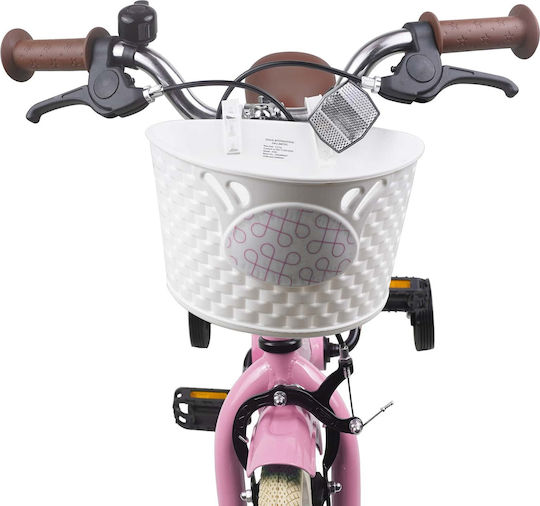 vidaXL 12" Παιδικό Ποδήλατo BMX Ροζ