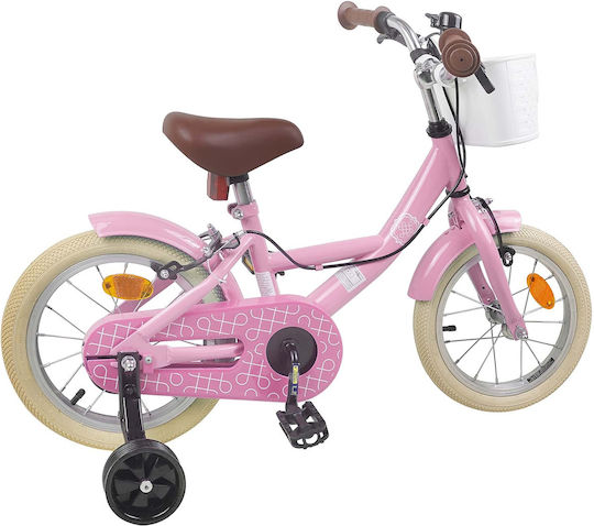 vidaXL 14" Kids' BMX Bicycle Pink
