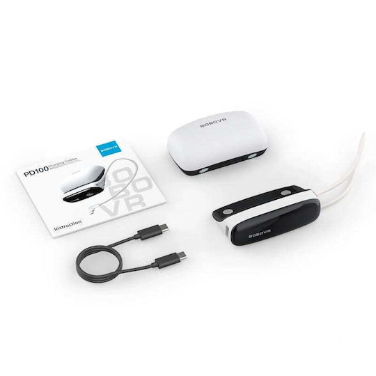 BOBOVR Controller-Ladestation VR (Virtual Reality) PD100 Powerbank-Kombibatterie Weiß