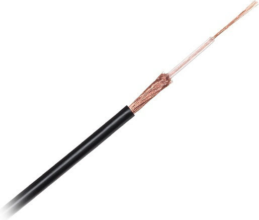 Коаксиален Кабел Rg174 50 Ом 100 М Черен
