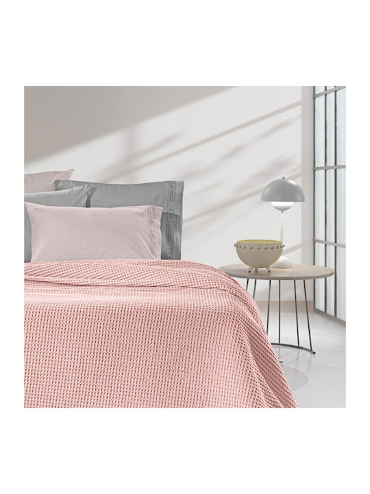 Guy Laroche Eternity Piqué Decke King Size 260x240cm Misty Rosa