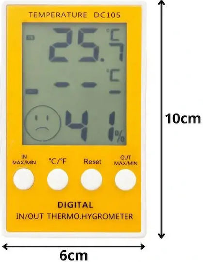 Verk Group Digital Hygrometer for Indoor Use