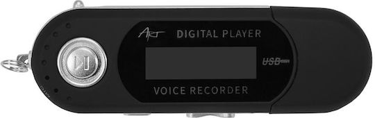 Art MP3 Player (8GB) with Screen 1" Black MP3ARTAMP03B
