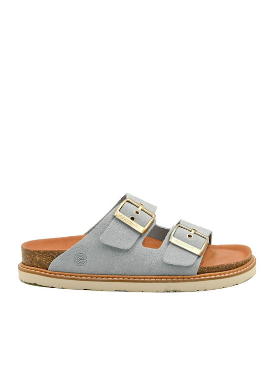 Leather Women's Anatomic Blue Sandals