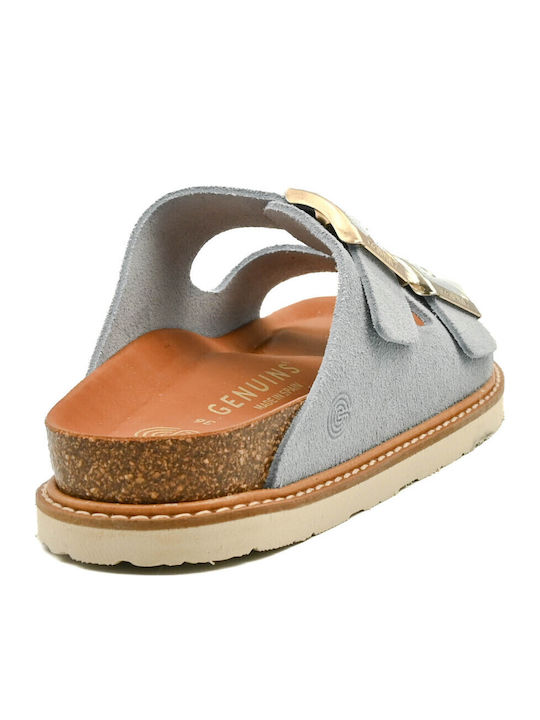 Leather Women's Anatomic Blue Sandals