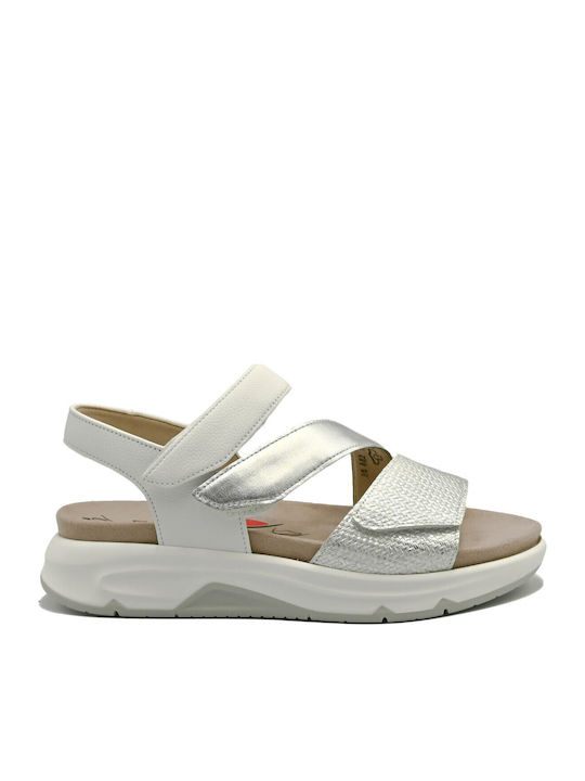 Leather Women's Anatomic White Sandals