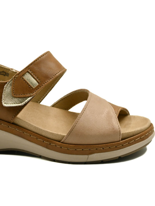 Leather Women's Anatomic Brown Sandals