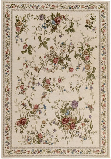 Tzikas Carpets Комплект Килими За Спалня Екрю 233-0-398-00890-070 3 Бройки