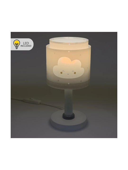 Ango Led Kinder Tischlampe Schreibtischlampe Baby Dreams Grau