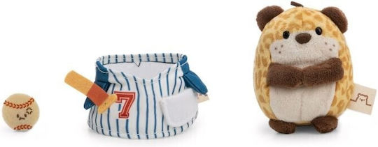Plush Mymochi 8cm Leopard Ichiro Baseball Costume Gift Box W4 Nici #62908