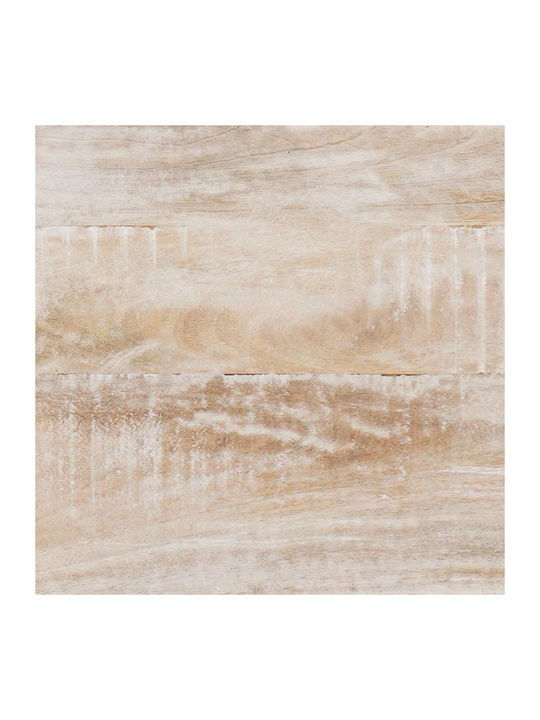 Μπουφές Ξύλινος με Συρτάρια Λευκό 120x33x75cm