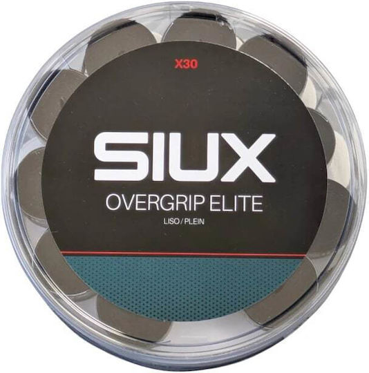Siux Padel Overgrip Elite Συσκευασία 30τμχ Μαύρο-άσπρο