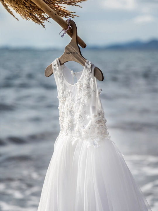 Sugar N Spice White Baptism Dress