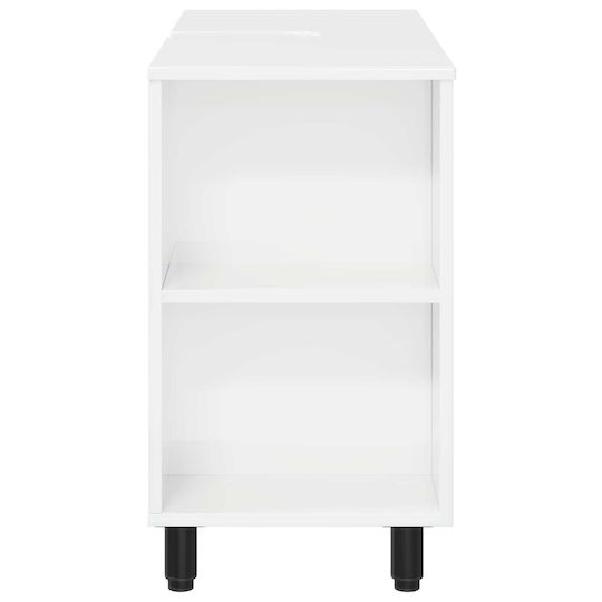 vidaXL Πάγκος χωρίς Νιπτήρα Μ80xΒ35xΥ60cm Λευκό