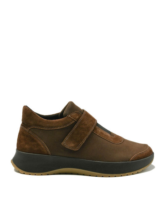 Γυναικεία Ανατομικά Sneakers Καφέ
