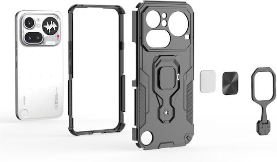 Magnetische Rückseite Kunststoff Marineblau (Nichts Phone (4a) Pro)