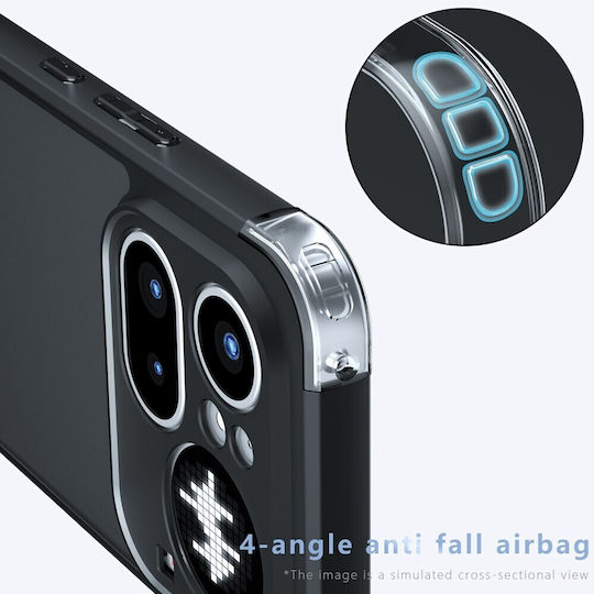 Tpu+pc Umschlag Rückseite Kunststoff Transparent (Nichts Phone (4a) Pro)