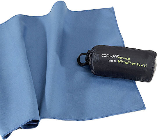 Cocoon Πετσέτα Microfiber Προσώπου 40gr/m² Μπλε 60x30εκ.