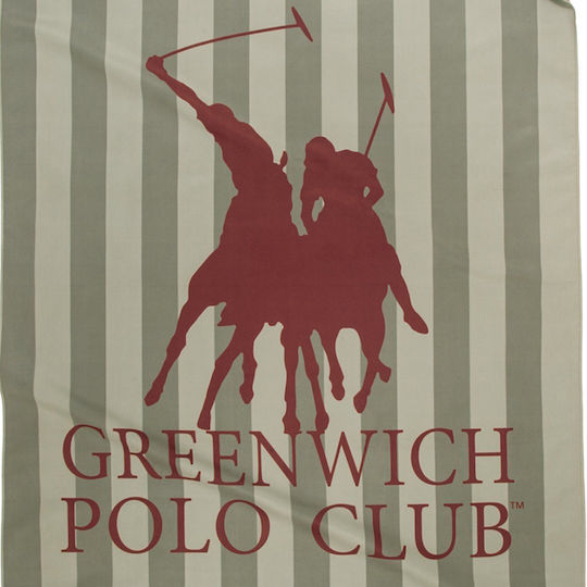 Greenwich Polo Club Green Microfiber Towel Body 280gr/m² 170x80cm