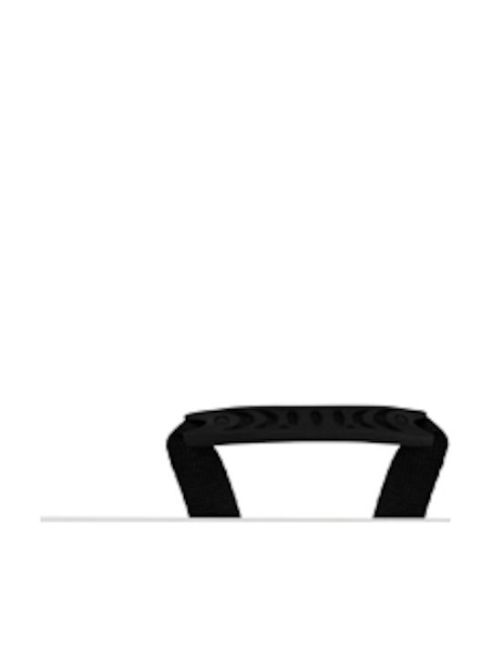 Masă Catering Pentru Exterior Pliabilă Din Polipropilenă Cu Ramă Metalică Albă 122x61x60 cm