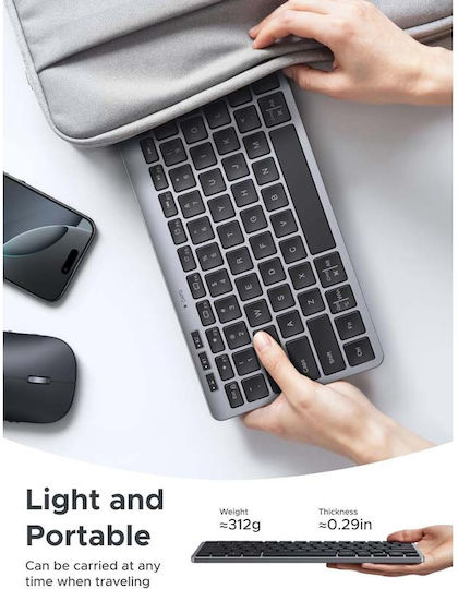 Ugreen K551 Wireless Bluetooth Keyboard Only English US