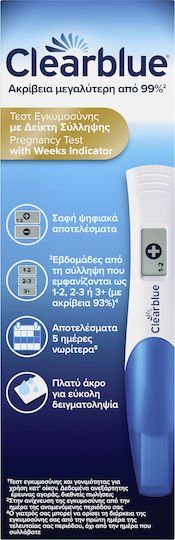 Clearblue 1pcs Digital Pregnancy Test with Conception Pointer