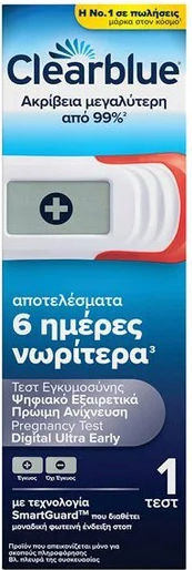 Clearblue Digital Early Detection Pregnancy Test 1 Piece