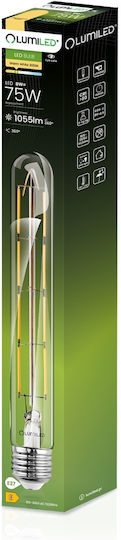 Lumiled LED Glühbirne 8W für E27 Fassung und T30 Form Warmes Weiß 1055lm