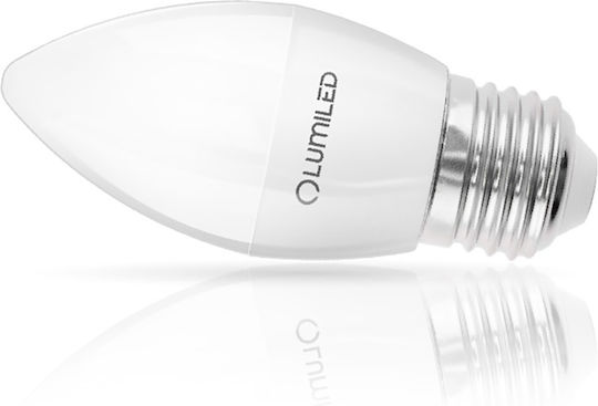 Lumiled LED Glühbirne 2.5W für E27 Fassung und B35 Form Warmes Weiß 249 Lumen