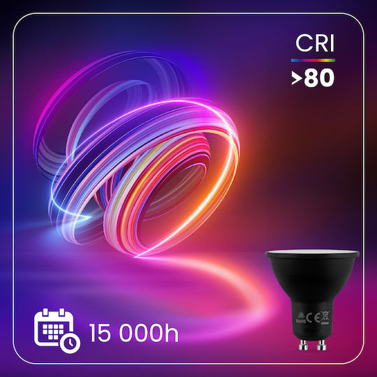 Lumiled Becuri LED 3W Pentru Bază De Bec GU10 și Formă PAR16 Alb Rece 270 Lumen 10 Bucăți