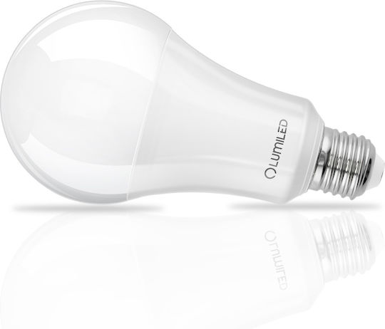 Lumiled Becuri LED 24W Pentru Bază De Bec E27 Și Formă A60 Alb Cald 3452 Lumen 3 Bucăți