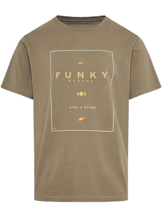 T-shirt Χακί