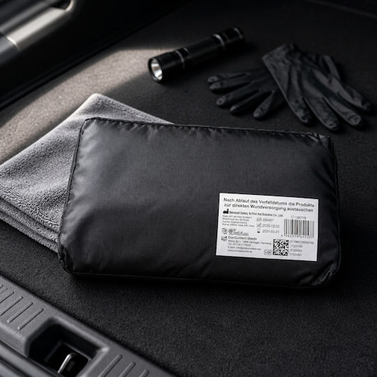 Car Comfort Φαρμακείο Πρώτων Βοηθειών Αυτοκινήτου Τσαντάκι με Εξοπλισμό