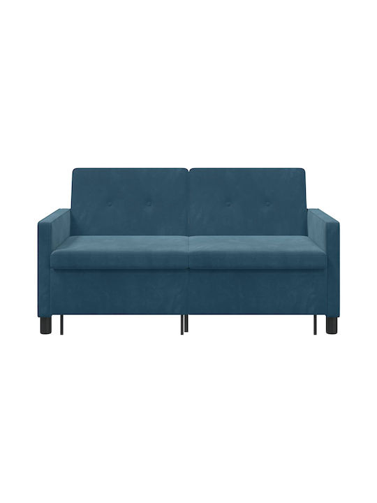 Canapea Cu Două Locuri Pat Albastru 154x94.5x80.5cm