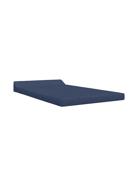 Two-Seater Couch Bed Blue 120x60x49cm