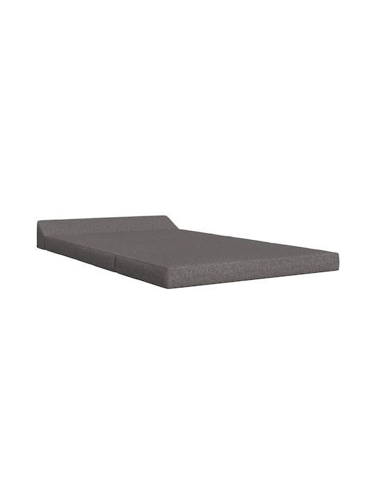 vidaXL Doppelsitzer Sofa Bett Offenes Hellgrau 120x60x49cm