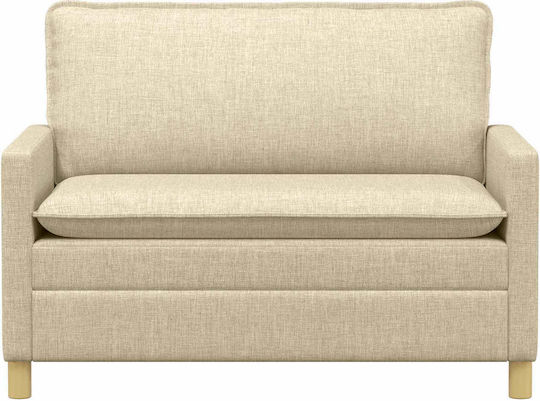 Двуместен Диван Крем 126x81x87.5см