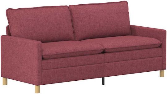 Two-Seater Couch Red 196x81x87.5cm