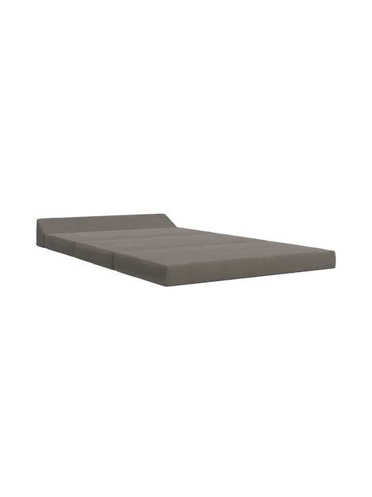 Canapea Cu Două Locuri Pat Gri Deschis 120x60x49cm