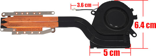 Laptop Fan Cpu Cooling Fan Dell Latitude 7310 2in1 P34s 7410 0yw81w Yw81w 0fdx31 Dc28000pvs0 Eg50040s1-cj80-s9a At2ux001ssl Cn-00wkwy 0wkwy Heatsink 4pin Code 81706