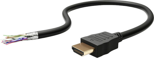 Goobay HDMI 2.0 Premium High Speed 4K 60Hz HDR Cable HDMI Male - HDMI Male 1.5m Black