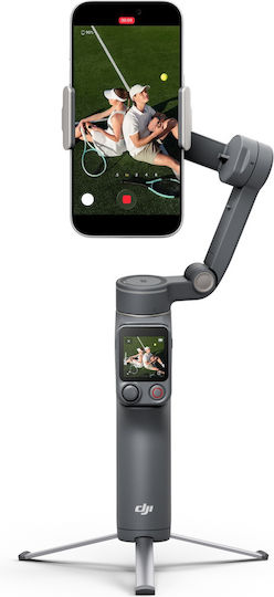 DJI Osmo Mobile 8P (Creator Combo) Gimbal Κινητού με Σταθεροποιητή 3 Αξόνων και 10 ώρες λειτουργίας Μαύρο