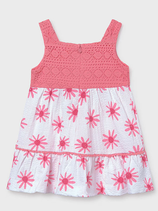 Mädchenkleid Ärmellos Rosa