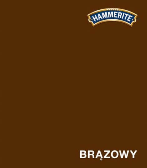 Hammerite Rostfarbe 0.7l Braun Antikorrosiv Metall Hochglänzend